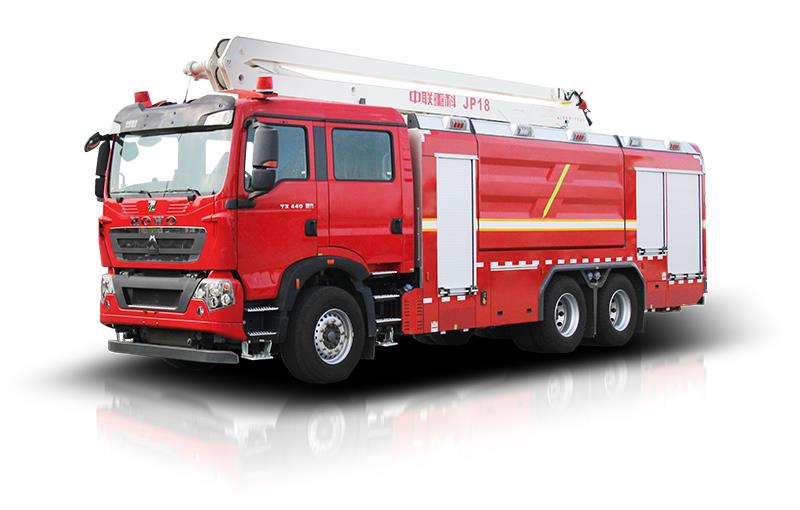 ZLF5340JXFJP18型抬高喷射消防车_产品型号_产品段位_小类_应急装备_产品中心_立博
