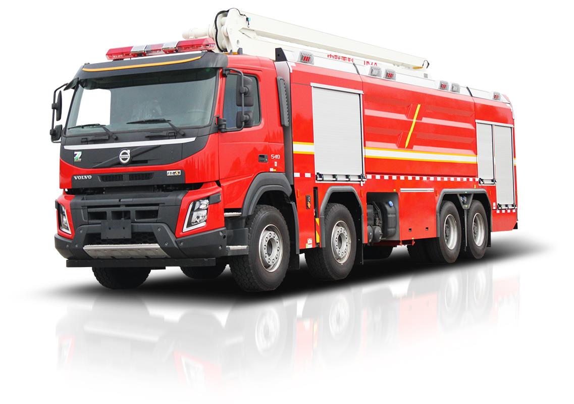 ZLF5413JXFJP18型抬高喷射消防车_产品型号_产品段位_小类_应急装备_产品中心_立博