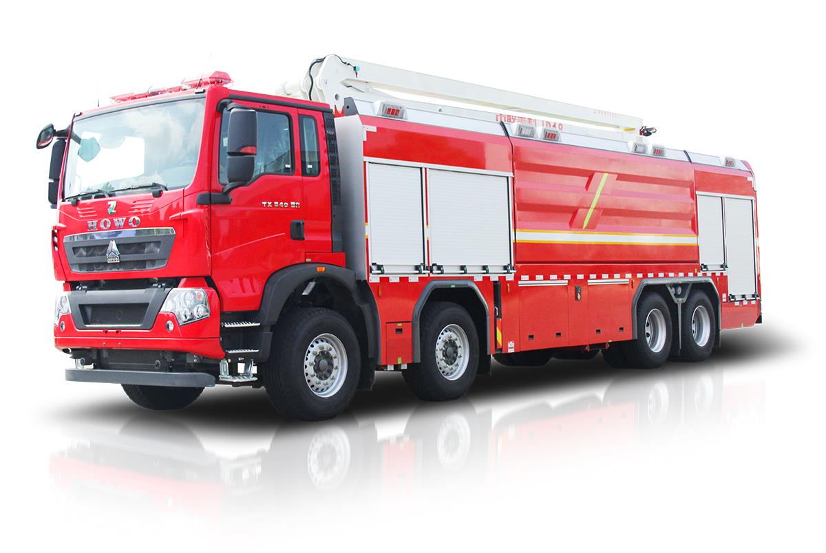 ZLF5412JXFJP18型抬高喷射消防车_产品型号_产品段位_小类_应急装备_产品中心_立博
