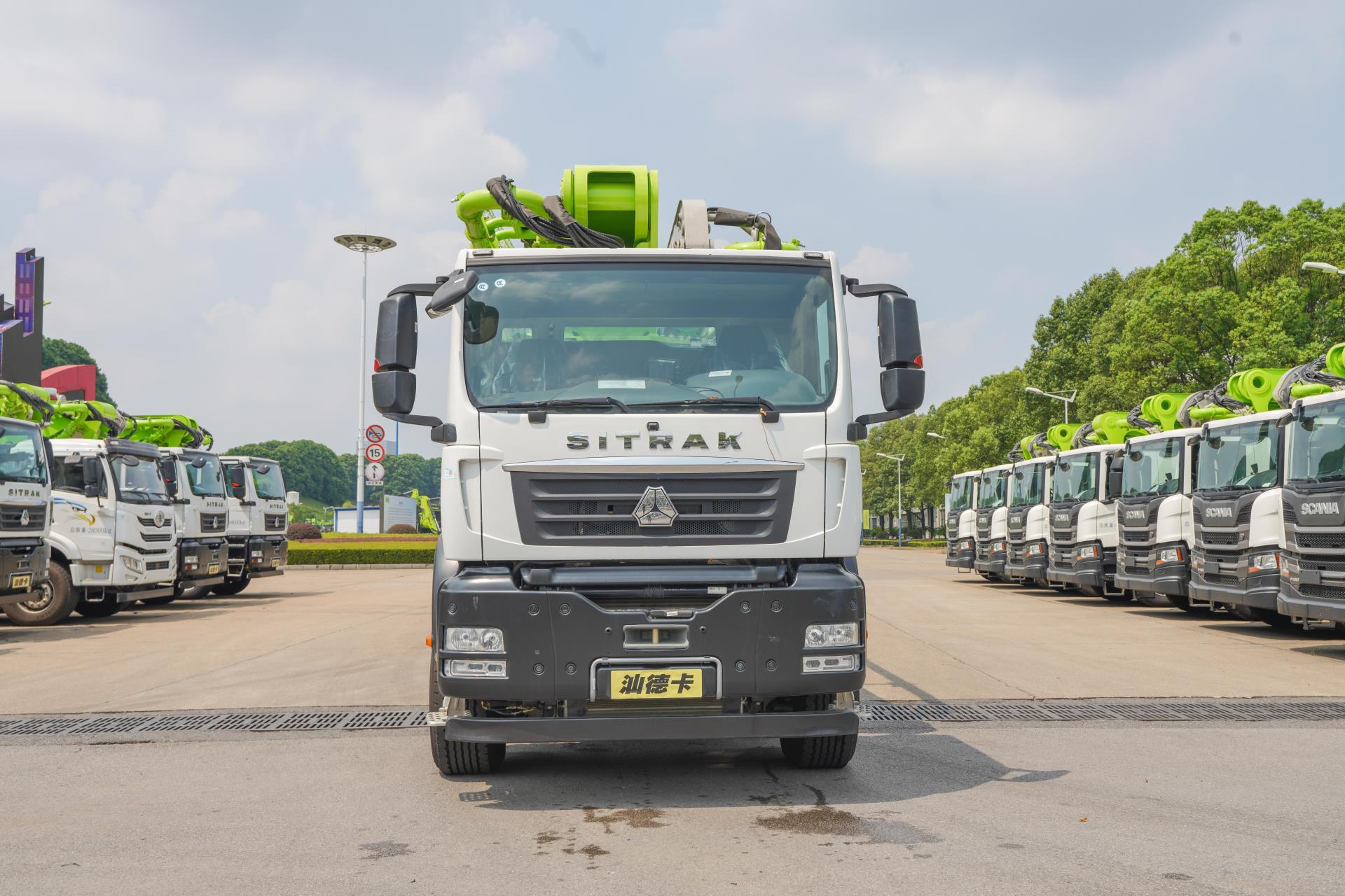 五桥66M重汽汕德卡国六泵车_产品型号_产品段位_小类_混凝土机械_工程机械_产品中心_立博