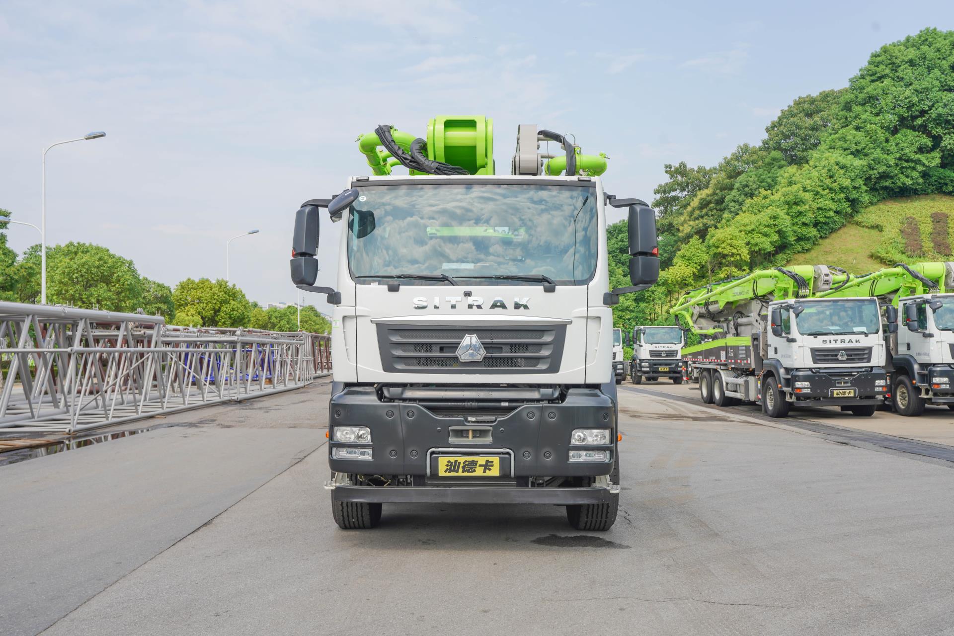 五桥67M重汽汕德卡国六泵车_产品型号_产品段位_小类_混凝土机械_工程机械_产品中心_立博