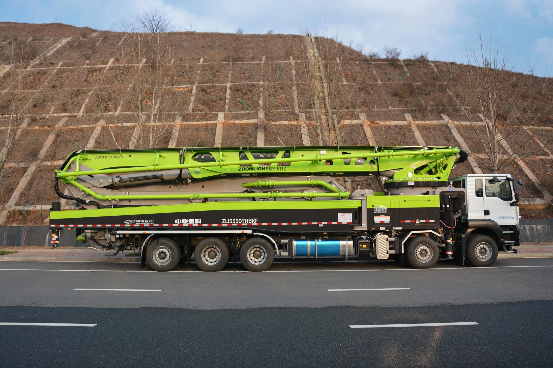 五桥68M重汽汕德卡国六泵车_产品型号_产品段位_小类_混凝土机械_工程机械_产品中心_立博