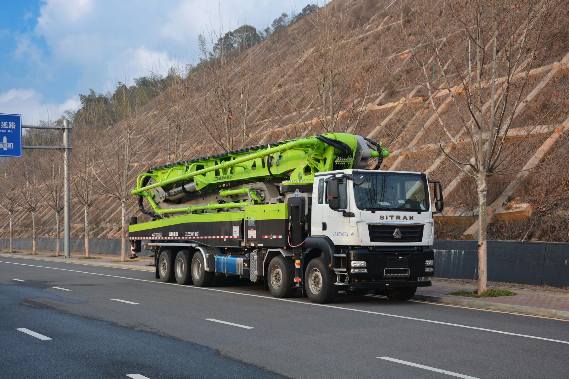 五桥68M重汽汕德卡国六泵车_产品型号_产品段位_小类_混凝土机械_工程机械_产品中心_立博