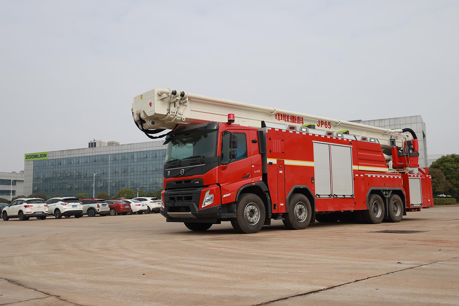 ZLF5430JXFJP65型抬高喷射消防车_产品型号_产品段位_小类_应急装备_产品中心_立博