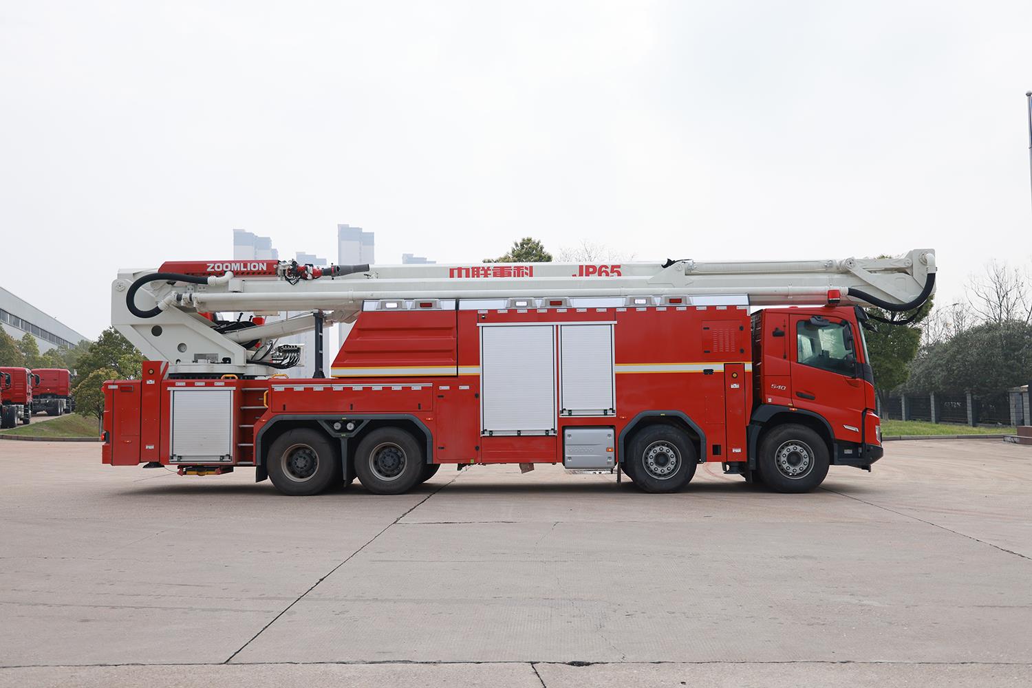 ZLF5430JXFJP65型抬高喷射消防车_产品型号_产品段位_小类_应急装备_产品中心_立博