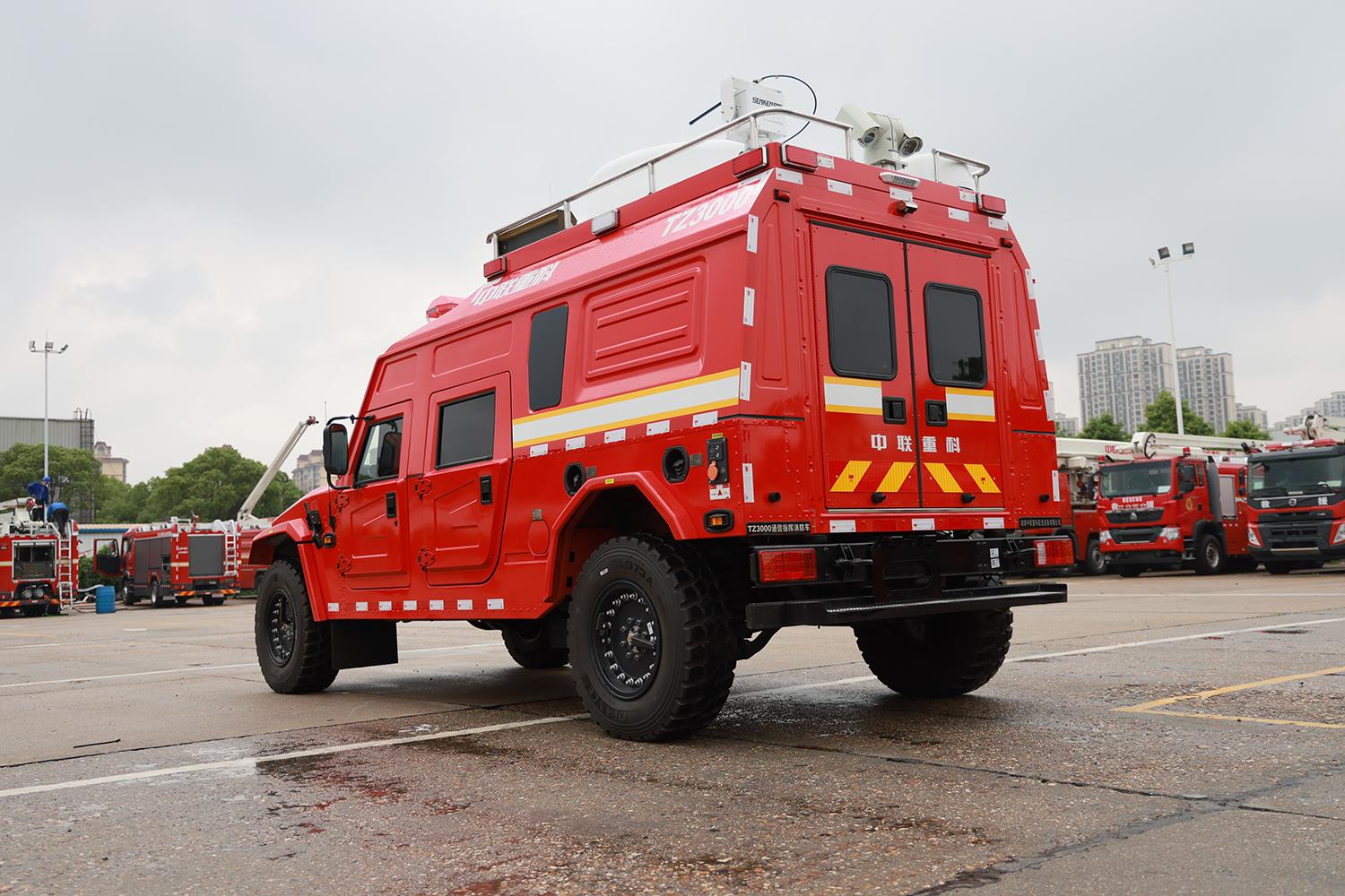TZ3000-6型通讯指挥消防车_产品型号_产品段位_小类_应急装备_产品中心_立博