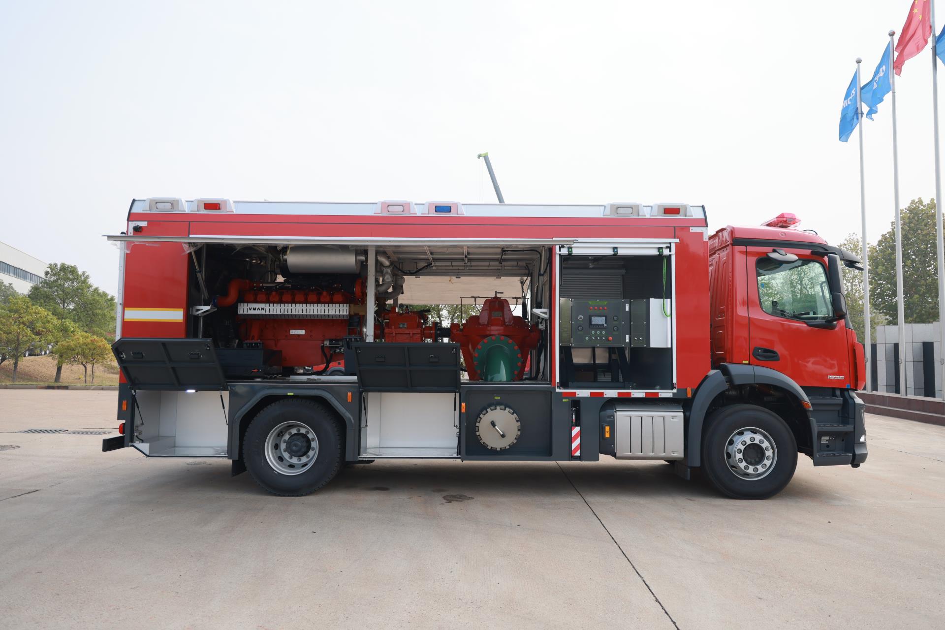 ZLF5160TXFBP420泵浦消防车_产品型号_产品段位_小类_应急装备_产品中心_立博