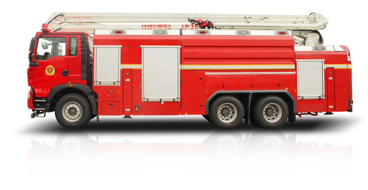 ZLF5341JXFJP25型抬高喷射消防车_产品型号_产品段位_小类_应急装备_产品中心_立博