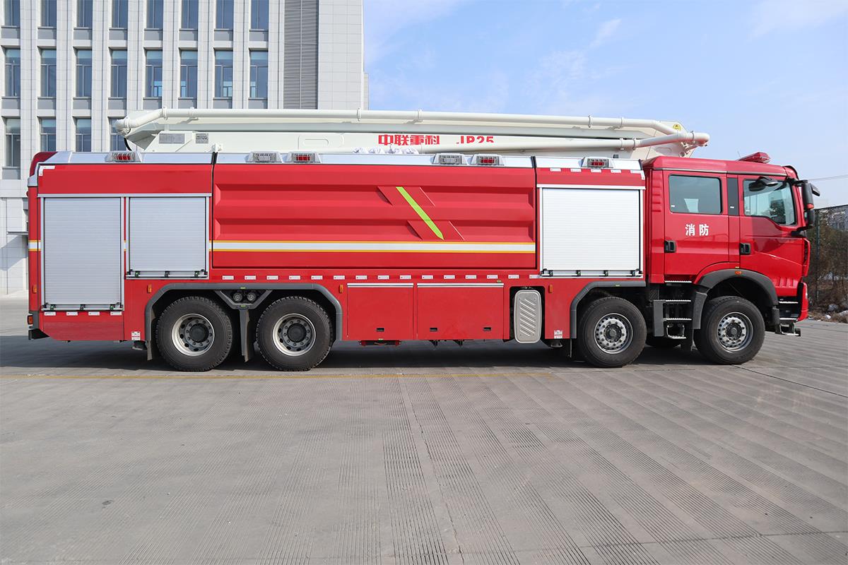 ZLF5430JXFJP25型抬高喷射消防车_产品型号_产品段位_小类_应急装备_产品中心_立博