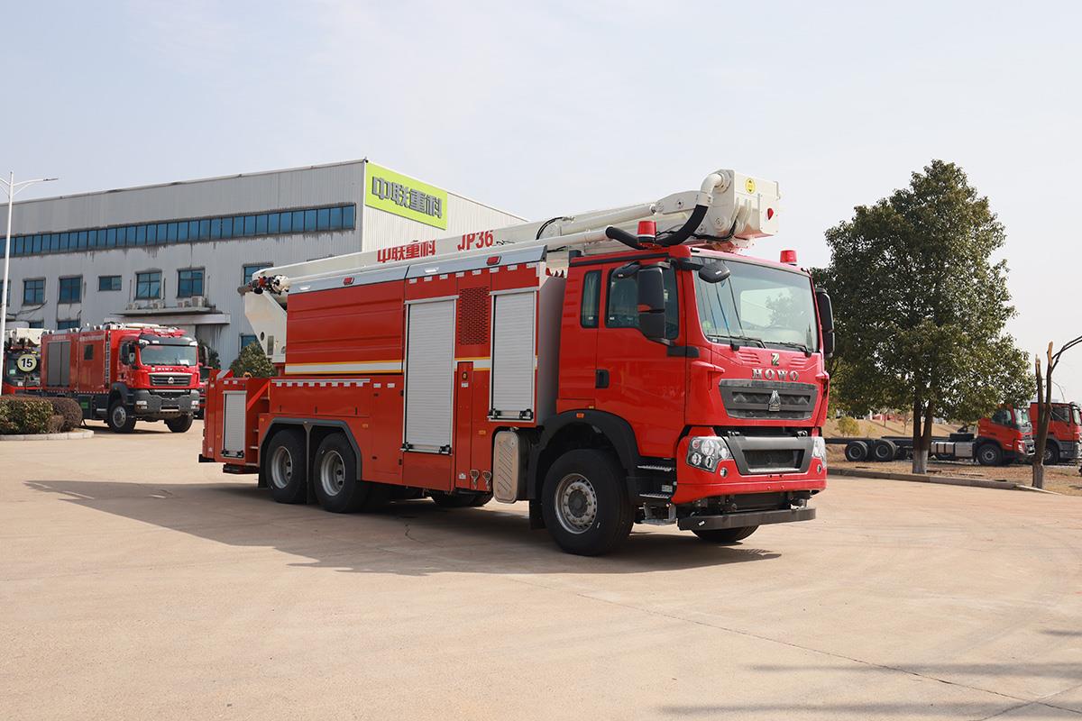 ZLF5340JXFJP36抬高喷射消防车_产品型号_产品段位_小类_应急装备_产品中心_立博