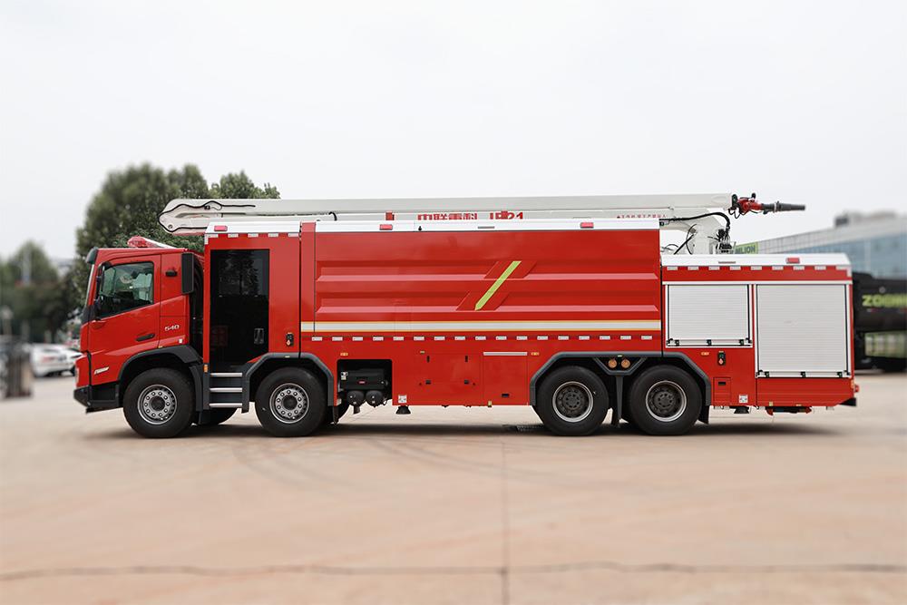 ZLF5430JXFJP21型抬高喷射消防车_产品型号_产品段位_小类_应急装备_产品中心_立博