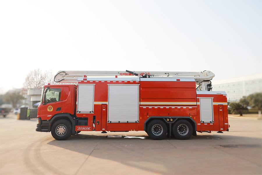 ZLF5343JXFJP25型抬高喷射消防车_产品型号_产品段位_小类_应急装备_产品中心_立博