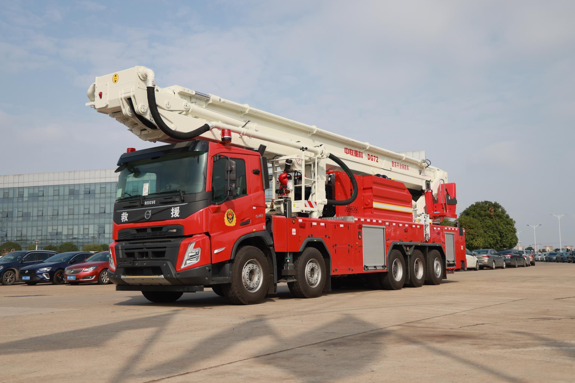 ZLF5510JXFDG72型多功效登高平台消防车_产品型号_产品段位_小类_应急装备_产品中心_立博